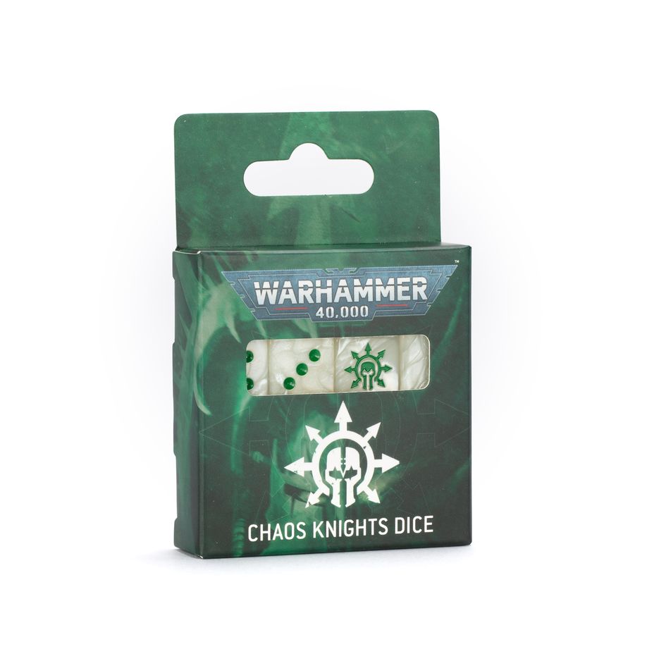 Warhammer 40000: Chaos Knights Dice- *June 21