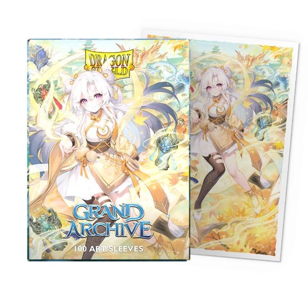 Sleeves: Dragon Shield: Limited Edition: Matte Art: Grand Archive: Guo Jia, Heaven's Favoured (100)
