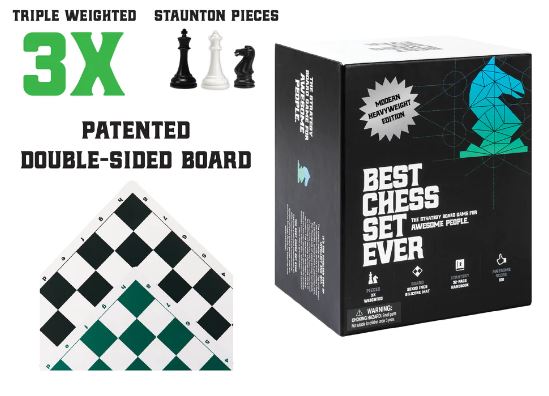 Best Chess Set Ever: Modern Heavyweight Edition