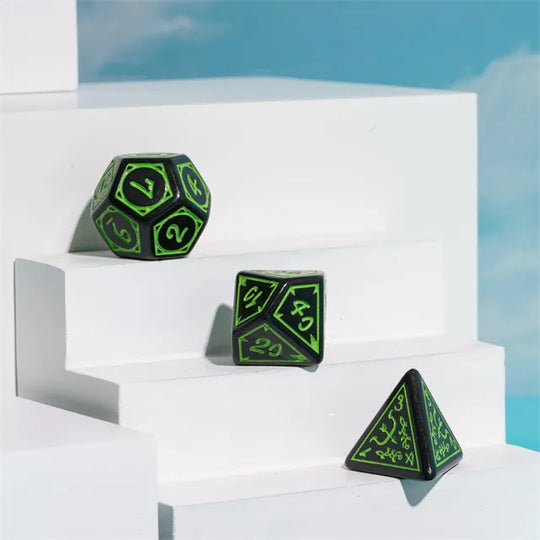 Cryptic Knots: Verdant RPG Dice Set