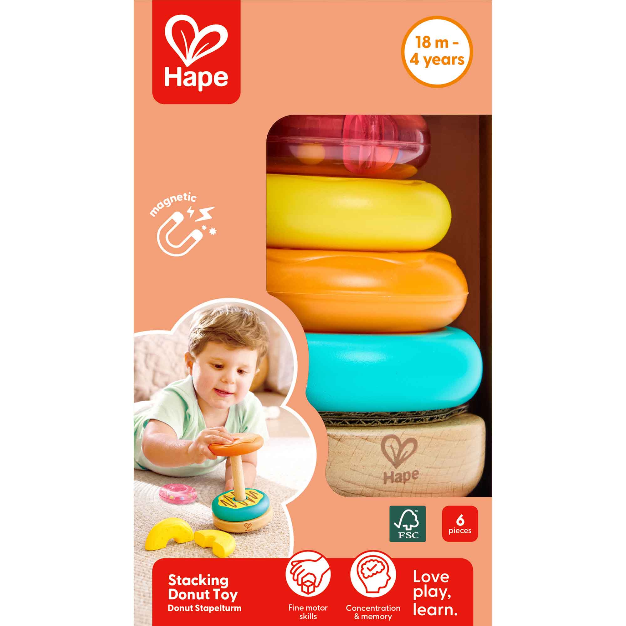 Stacking Donut Toy