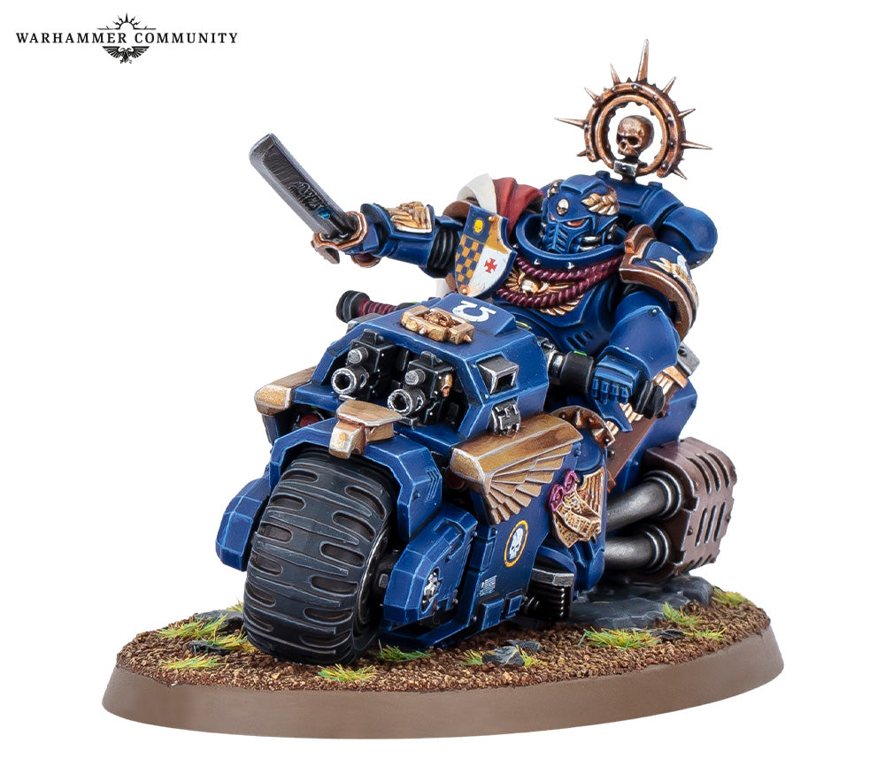 Space Marines: Captain on Bike