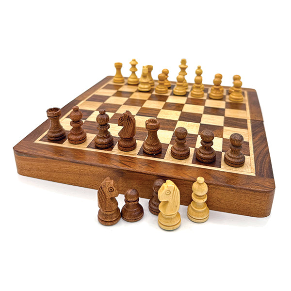 30cm Wooden Chess Set - Mind Matters