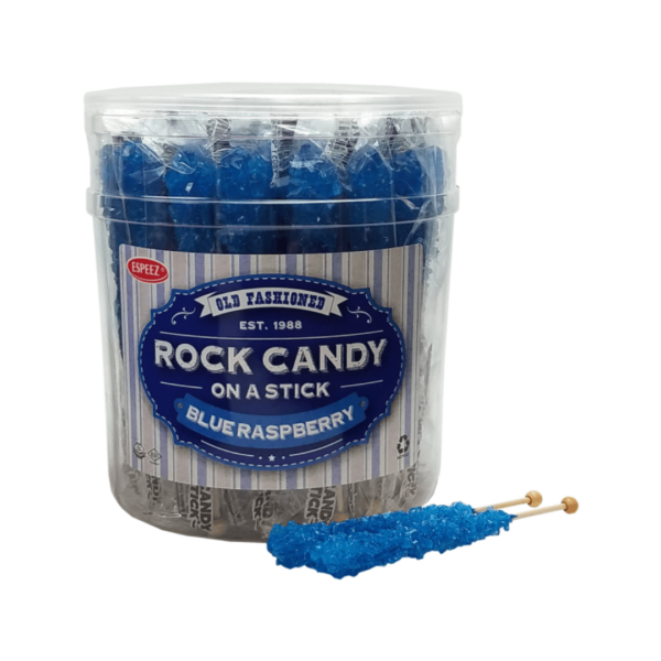 Espeez Rock Candy On A Stick Blue Raspberry