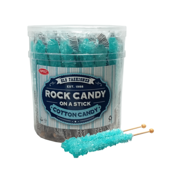 Espeez Rock Candy On A Stick Cotton Candy