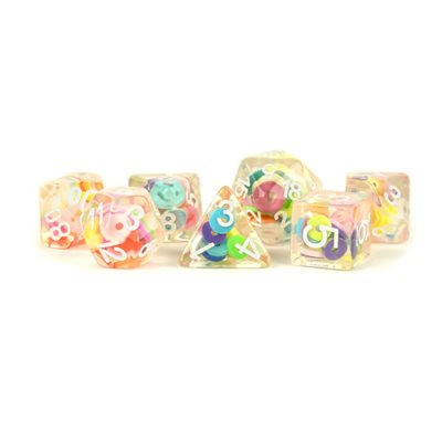 Dice: 7 pc: 16 mm: Resin: Critical Loops