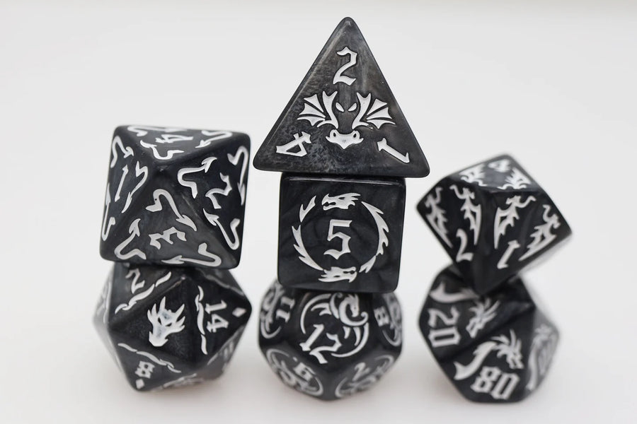 Drake's Flight: Nightmare RPG Dice Set