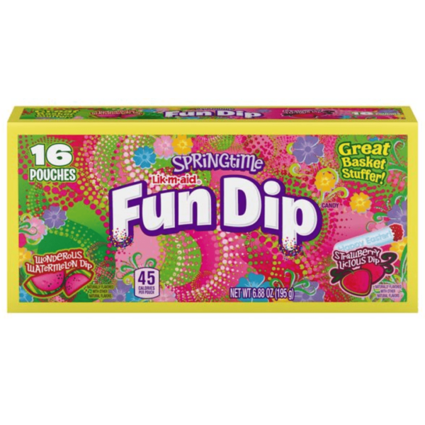 Lik-M-Aid Fun Dip Easter 16 pieces