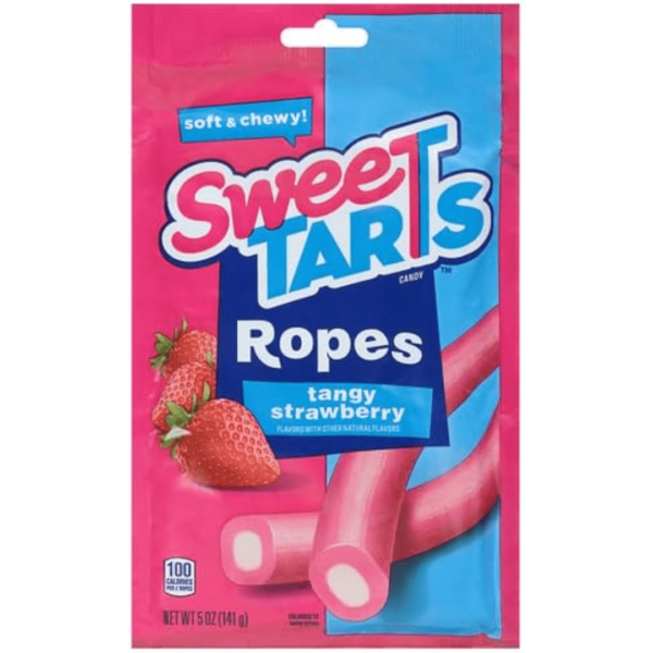 Sweet Tarts Ropes: Tangy Strawberry
