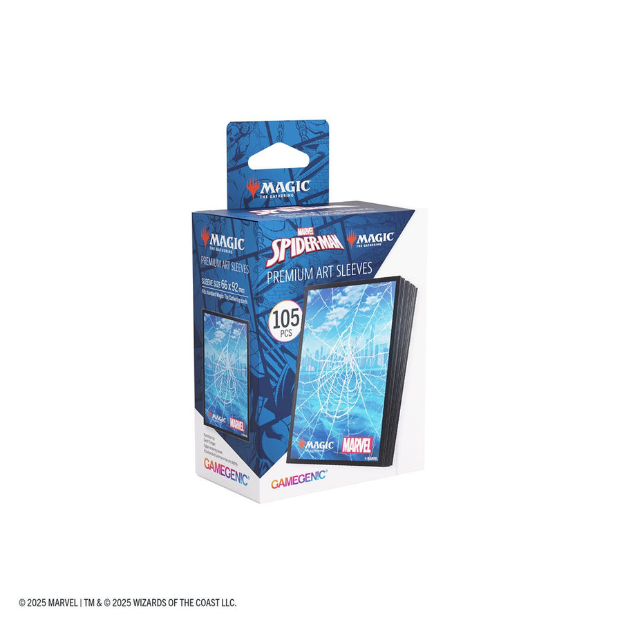 Sleeves: Magic: The Gathering - Marvel's Spider- Man: Art Sleeves: Spider-Man Island