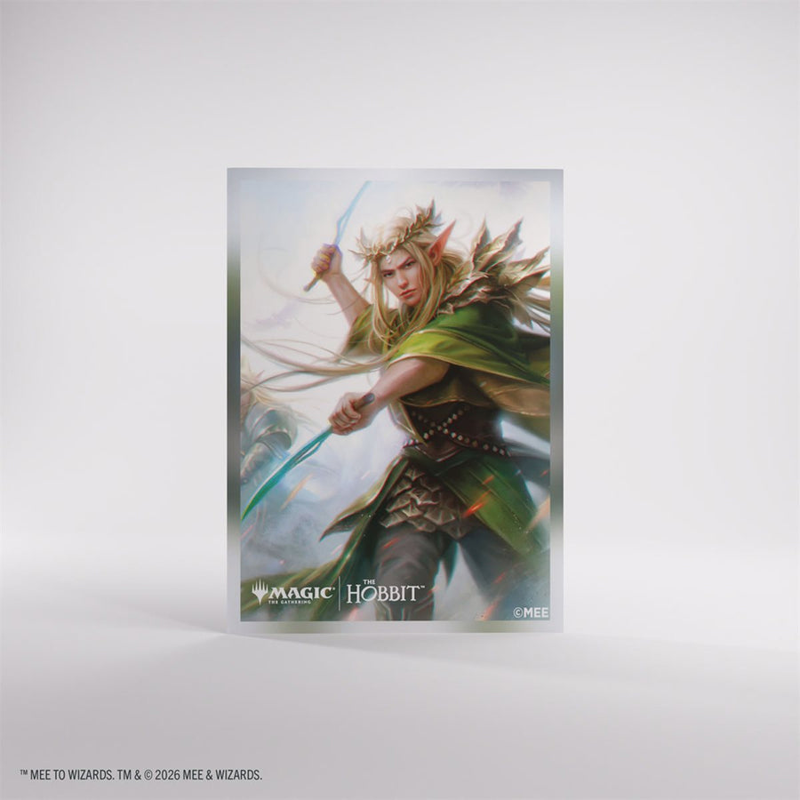 Sleeves: Magic: The Gathering - The Hobbit Premium Art Sleeves - Thranduil, Sindarin Liege