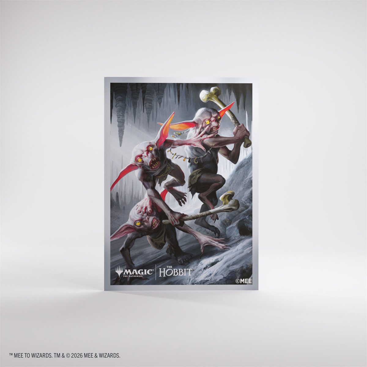 Sleeves: Magic: The Gathering - The Hobbit Premium Art Sleeves - Goblin Army Token