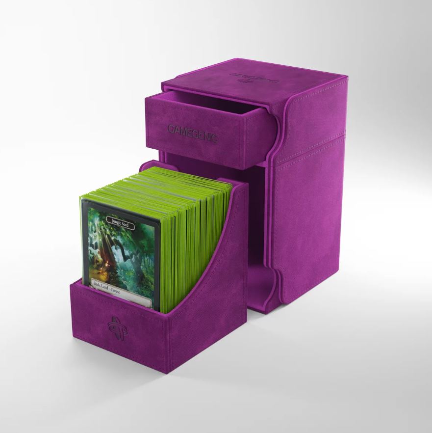 Deck Box: Watchtower XL:  Purple (100ct)