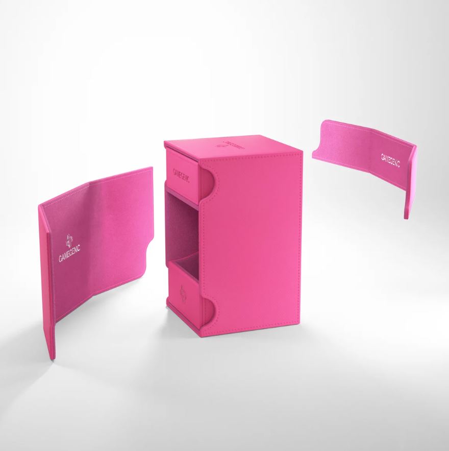 Deck Box: Watchtower XL:  Pink (100ct)