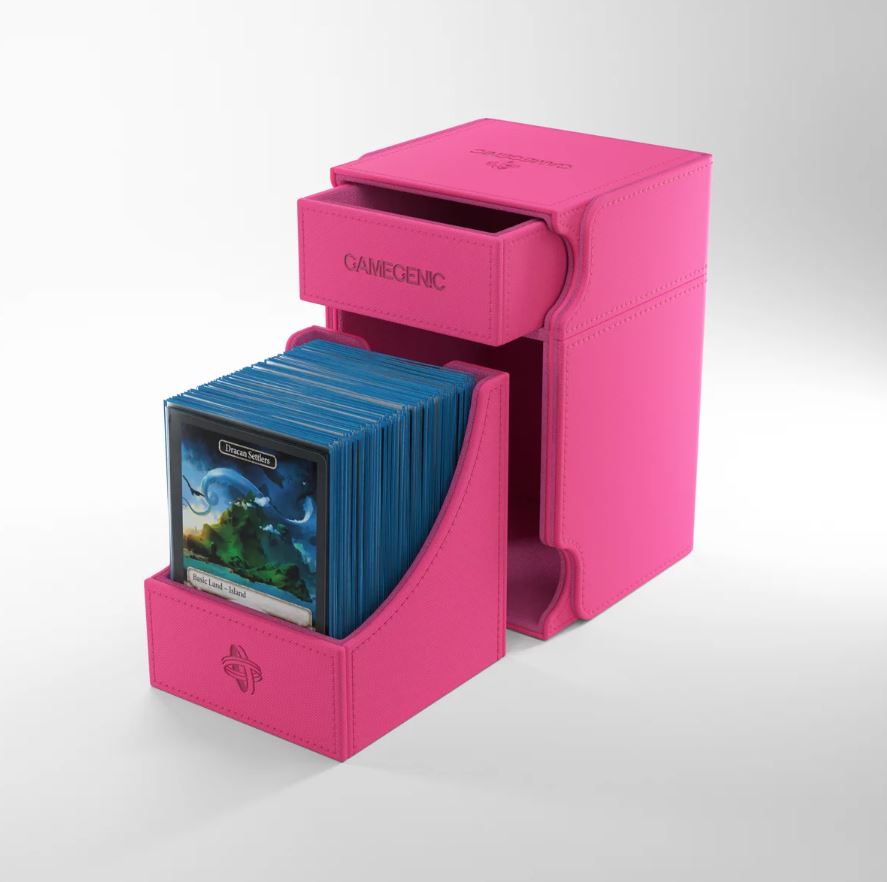 Deck Box: Watchtower XL:  Pink (100ct)