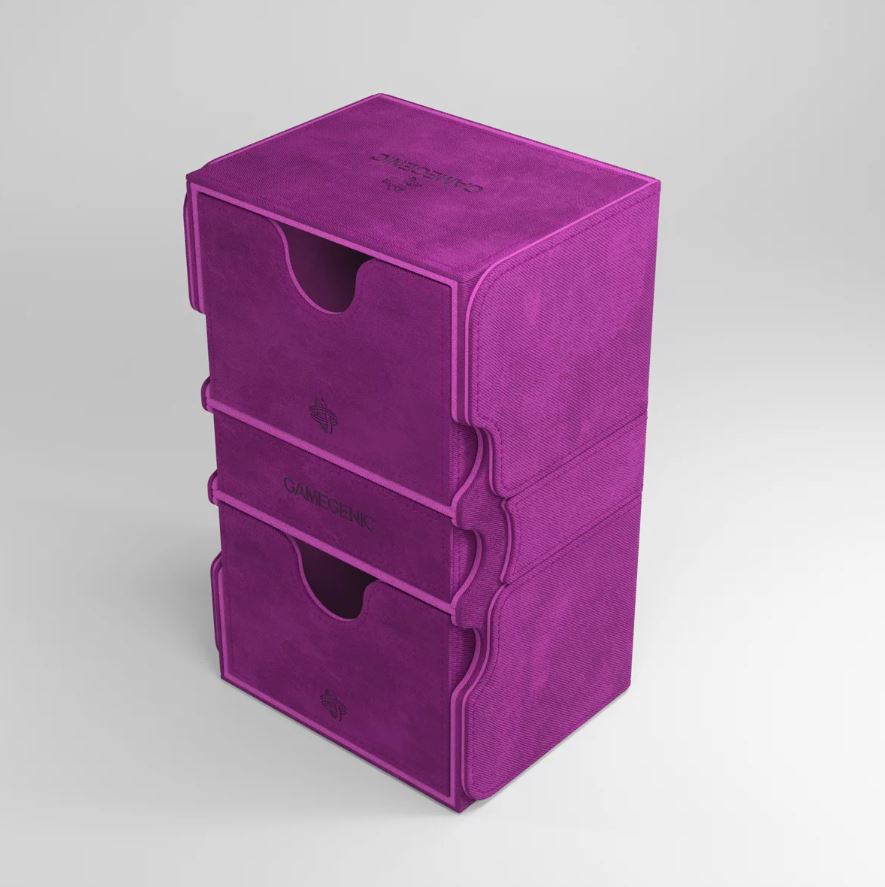 Deck Box: Stronghold Convertible Purple  (200ct) XL