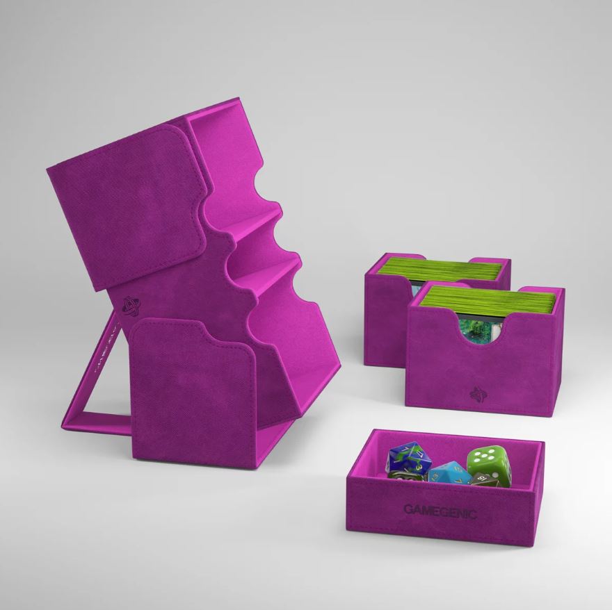 Deck Box: Stronghold Convertible Purple  (200ct) XL