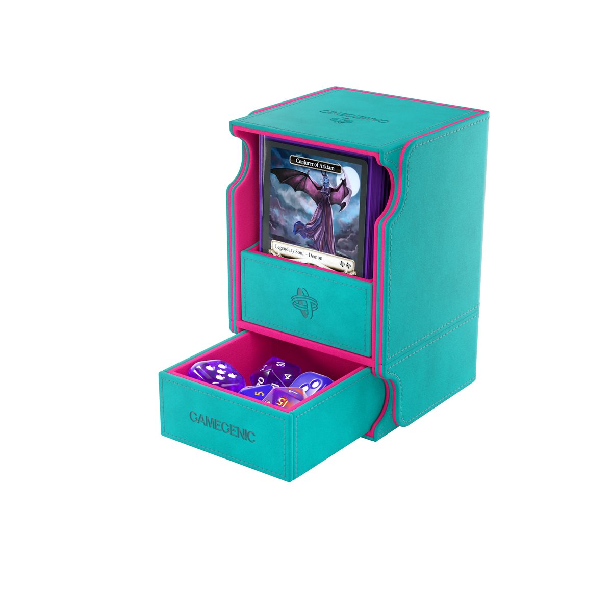 Deck Box: Watchtower XL:  Teal/Pink (100ct)