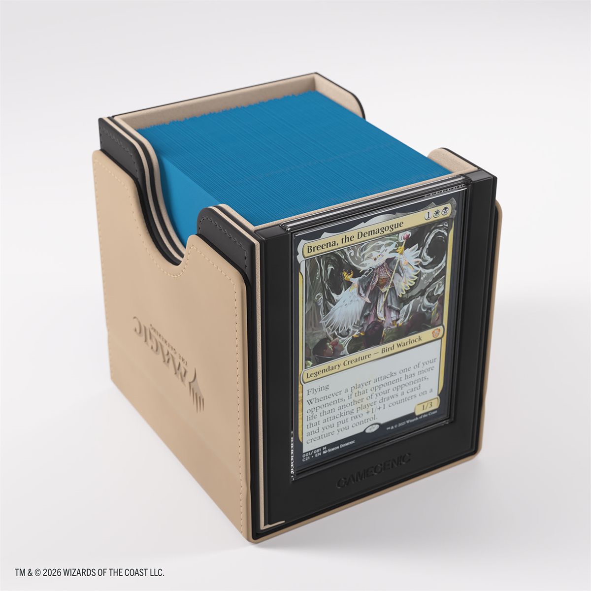 Deck Box: Magic: The Gathering-Secrets of Strixhaven: Sidekick Pro XL (100ct): Silverquill