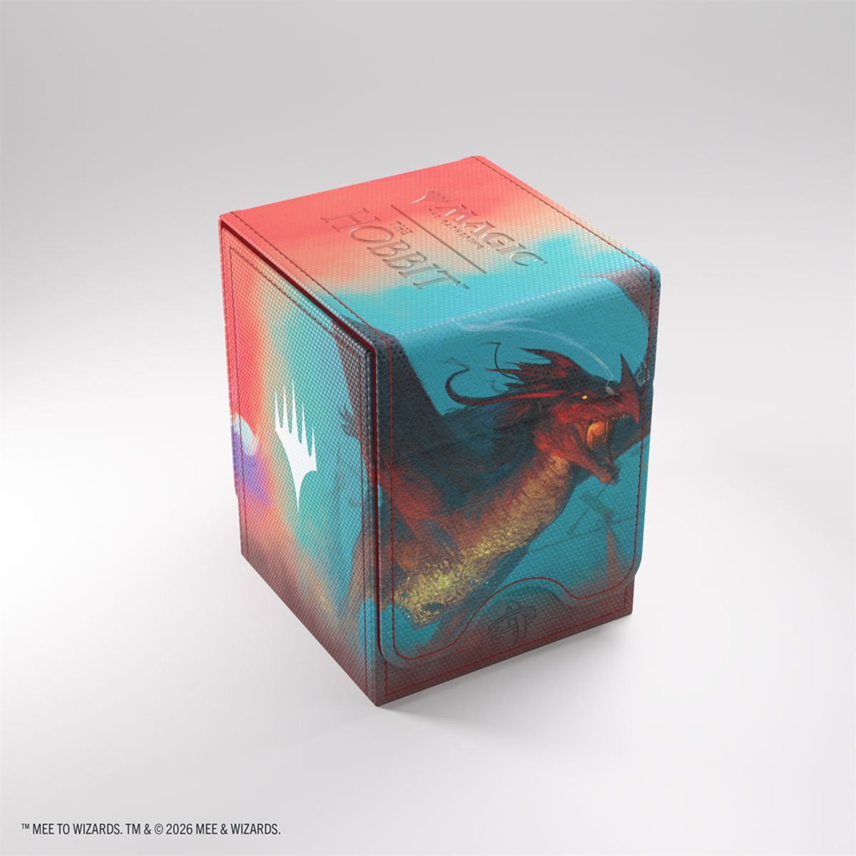 Deck Box: Magic: TDeck Box: Magic: The Gathering - The Hobbit: Squire XL (80 ct.) - The Arkenstone / Smaug, Worm of Drea