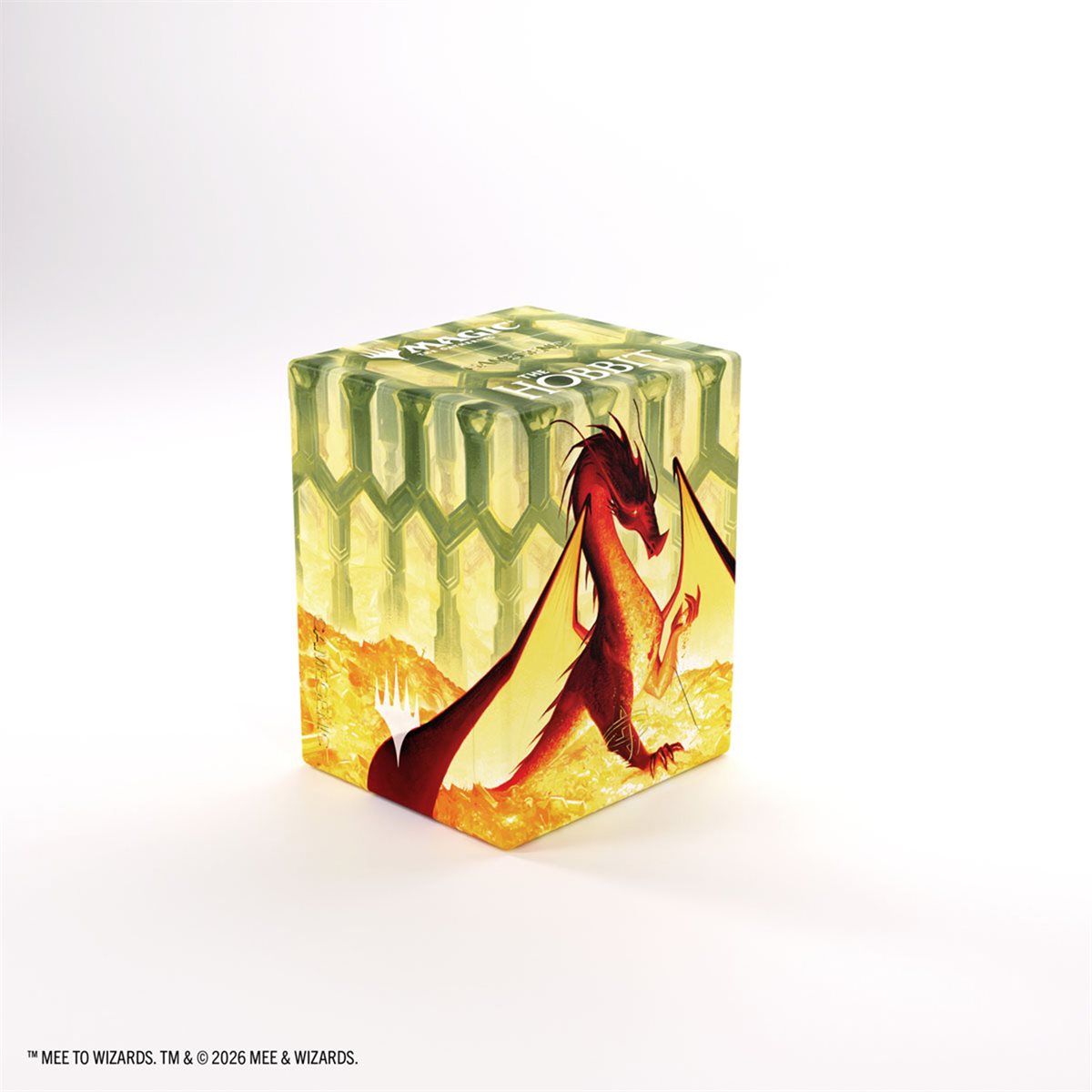 Deck Box: Magic: The Gathering - The Hobbit: Bastion XL (100ct) Smaug the Golden