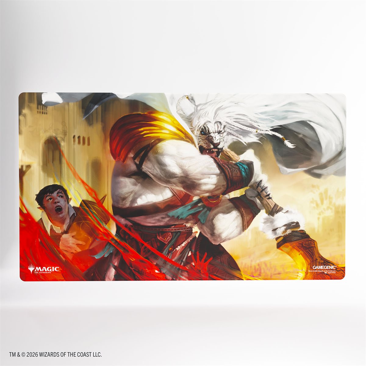 Playmat: Magic: The Gathering-Secrets of Strixhaven: Ajani's Response