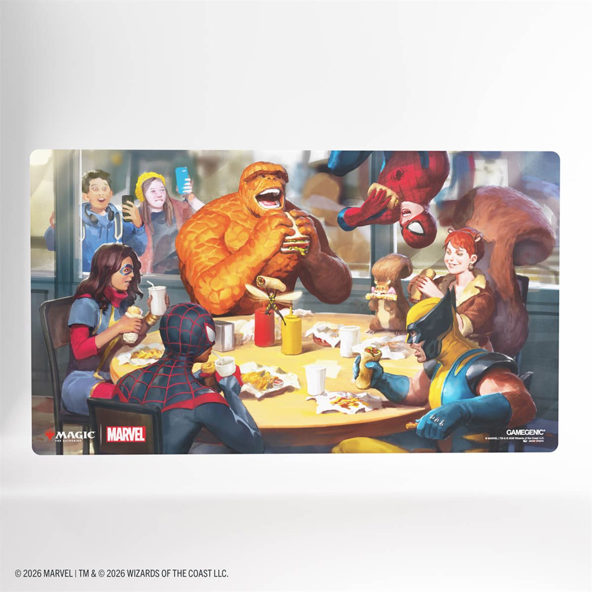 Playmat: Prime Playmat: Magic: The Gathering: Marvel Super Heroes: Heroic Feast