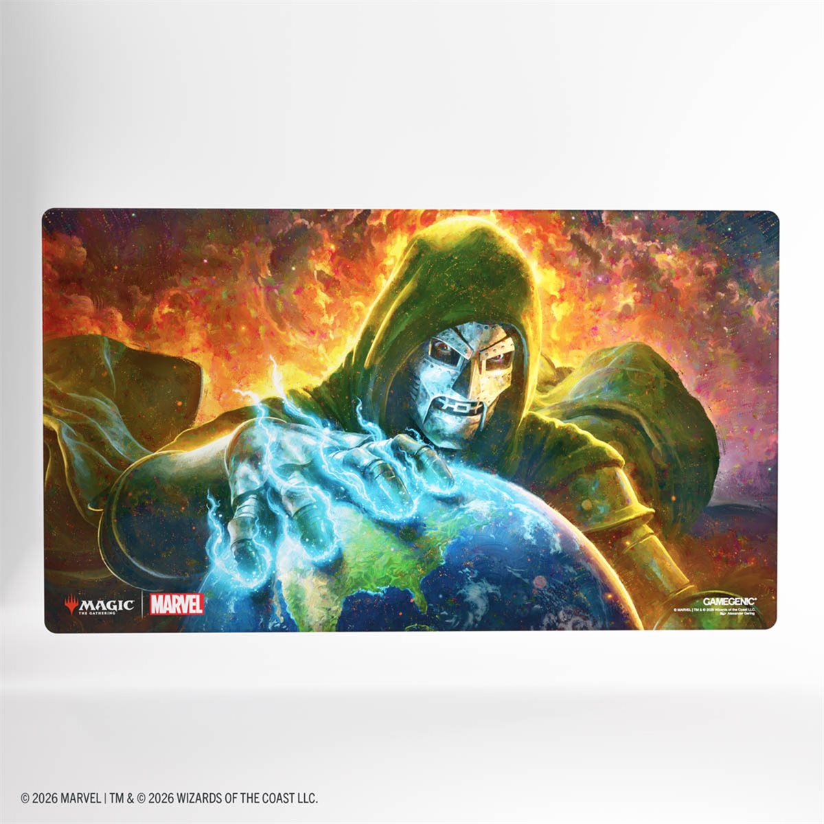 Playmat: Shiny: Magic: The Gathering: Marvel Super Heroes: Doom Reigns Supreme