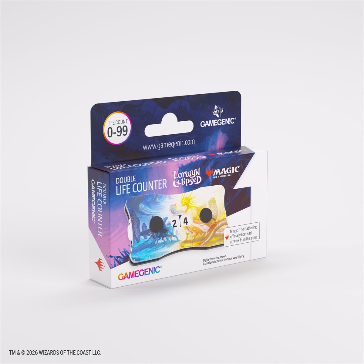 Counters: Life Counters Double Dials: Magic: The Gathering - Lorwyn Eclipsed: Design D