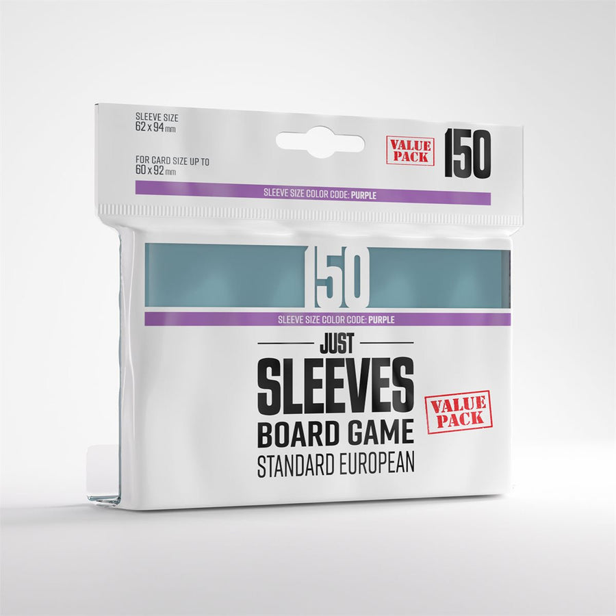 Sleeves: Just Sleeves: Mini European Value Pack (150)