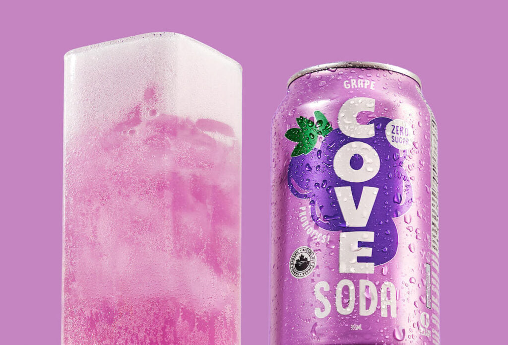 Cove Soda: Grape