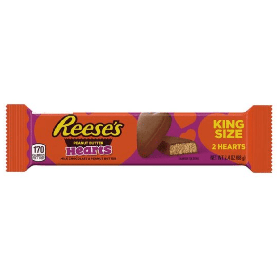 Hershey Reese’s Peanut Butter Hearts King Size Valentine