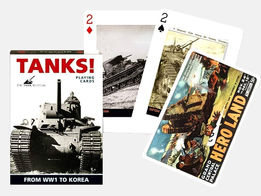 Tanks! Playing Cards