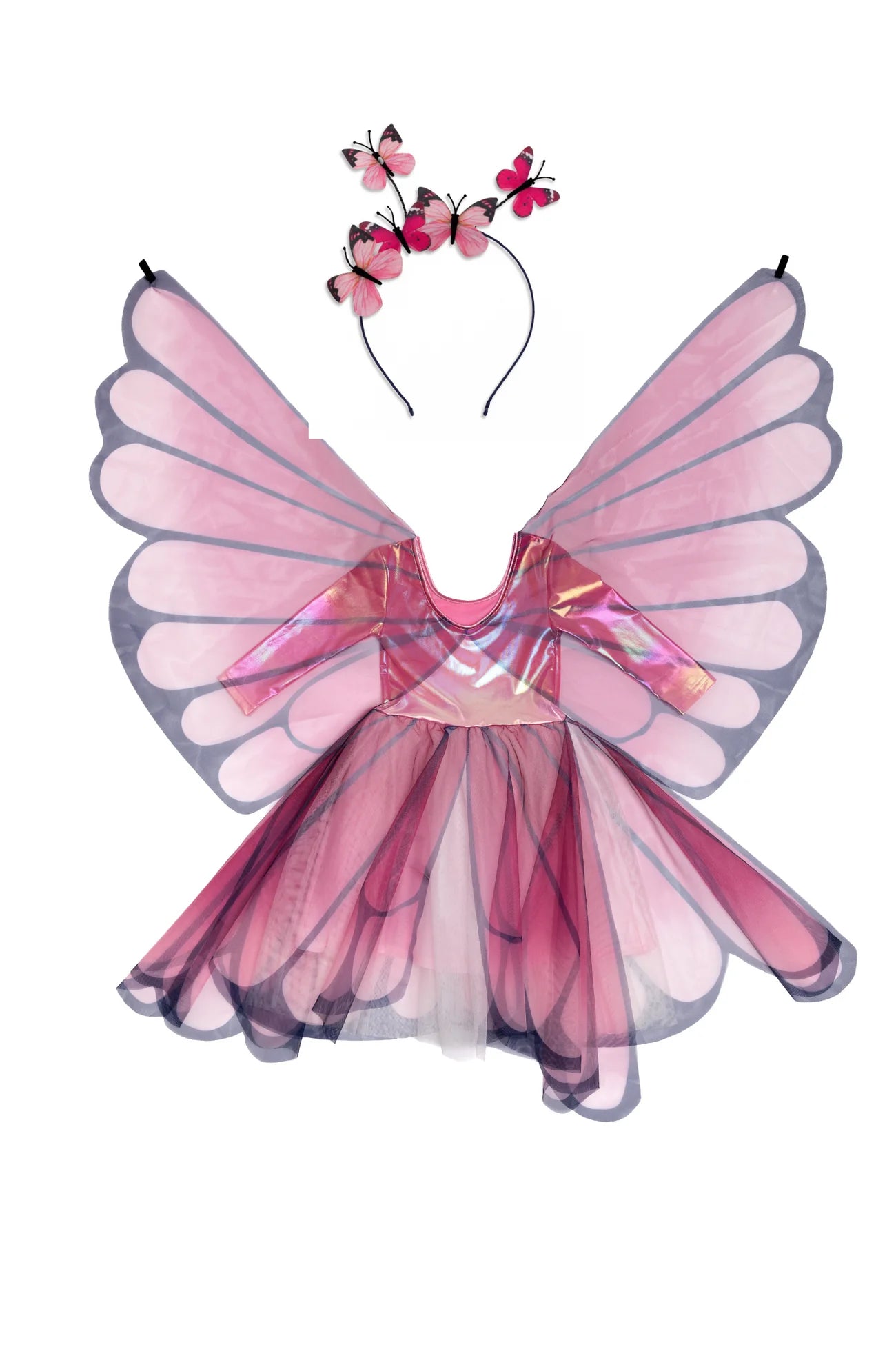 Butterfly Twirl Dress w/Wings