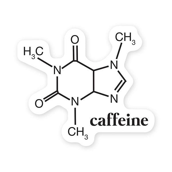 StickerYou - Caffeine Molecule