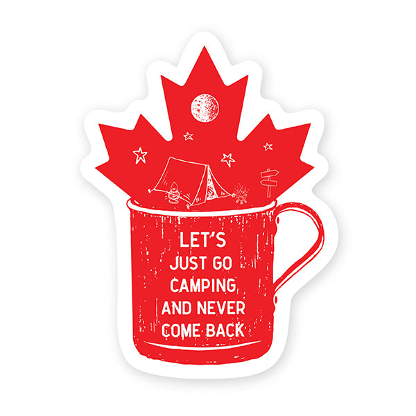 StickerYou - Let’s Just Go Camping Canada