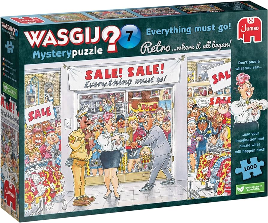Wasgij: Retro Mystery #7 - Everything Must Go!