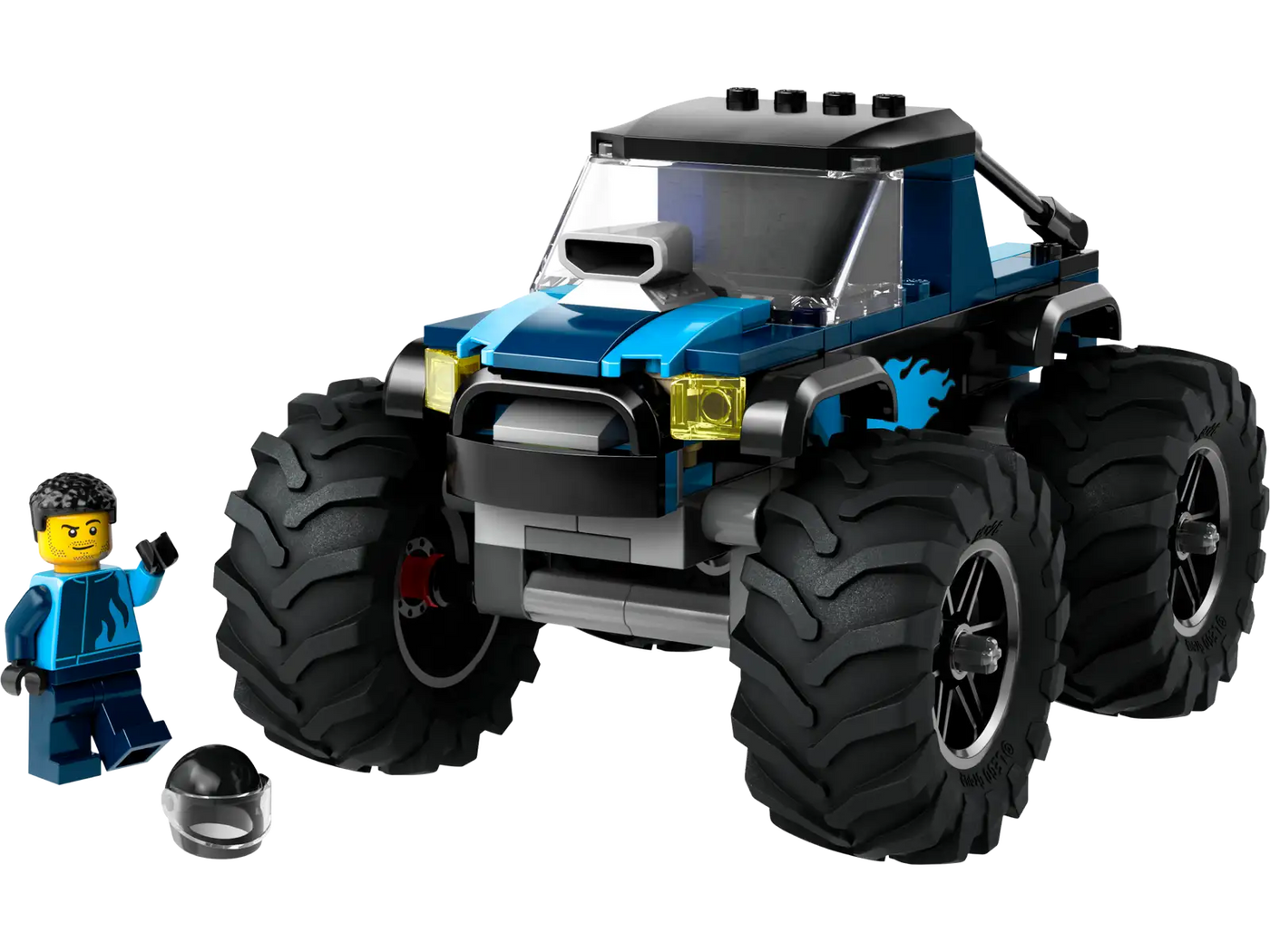 Blue Monster Truck