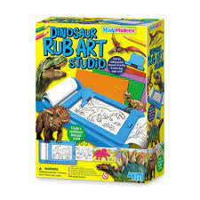 Kidz Maker Dinosaur Rub Art Studio