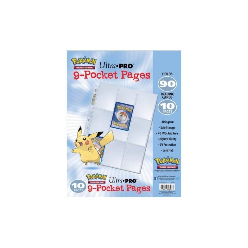 9 -  Pocket Pages - 10 pages - Pokemon