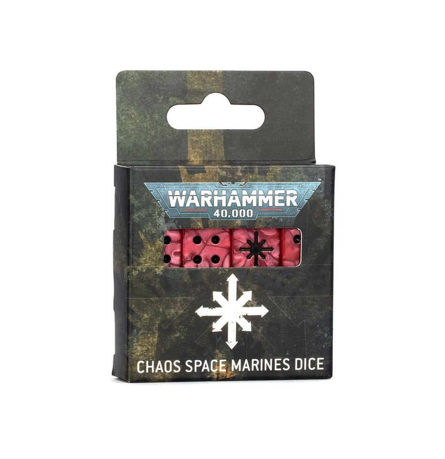 Warhammer 40K: Chaos Space Marines Dice Set