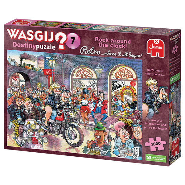 Wasgij Retro Destiny Puzzle #7: Rock around the clock!