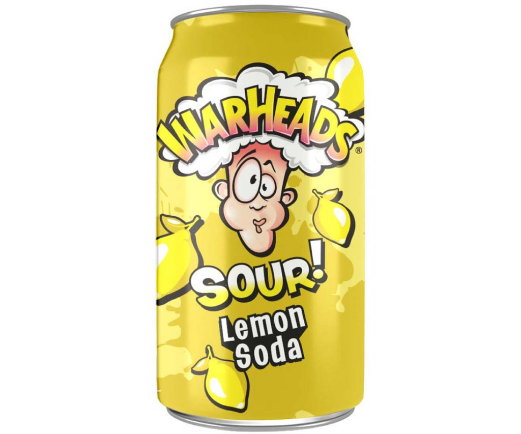 Warheads Lemon Sour Soda