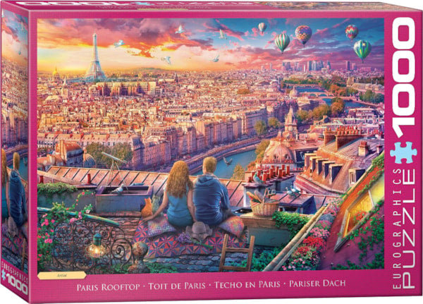 Paris Rooftop - 1000pc