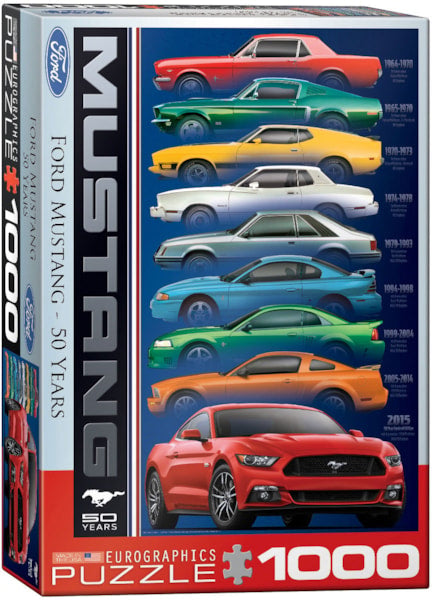 Ford Mustang 50 Years - 1000pc