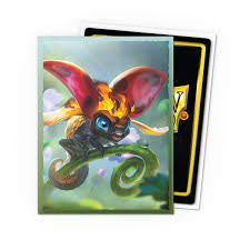 Dragon Shield 100 Brushed Art Sleeves - Burnbug