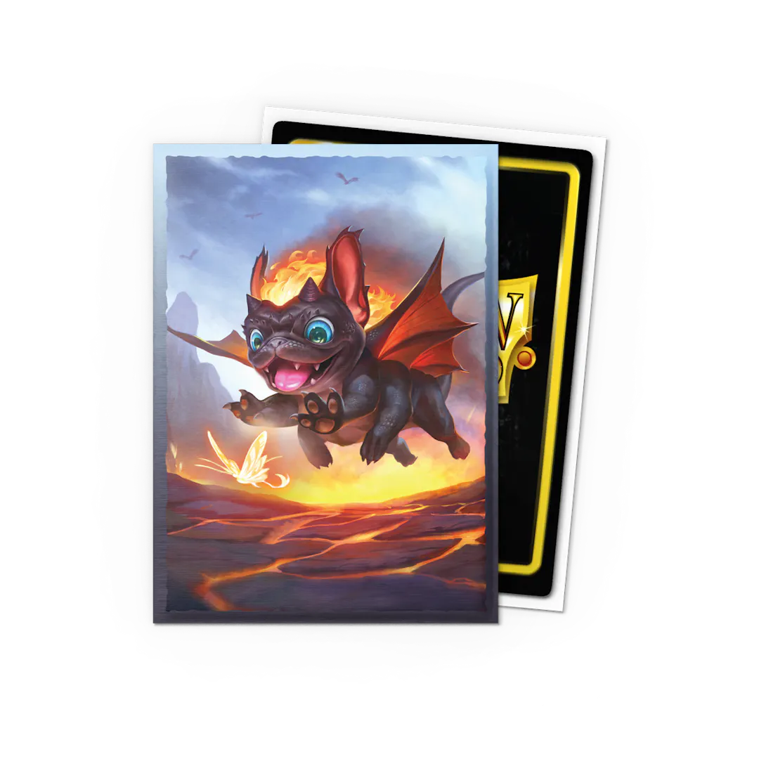 Dragon Shield 100 Brushed Art Sleeves - Wufdragon