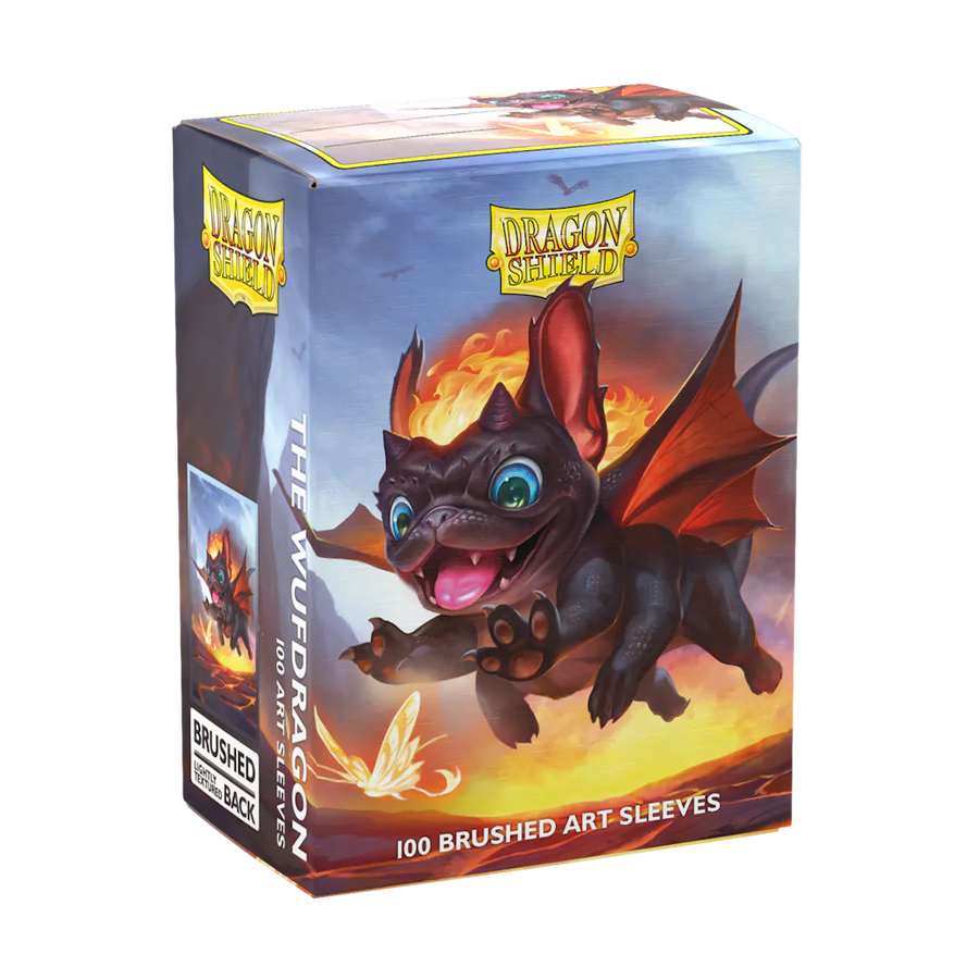 Dragon Shield 100 Brushed Art Sleeves - Wufdragon