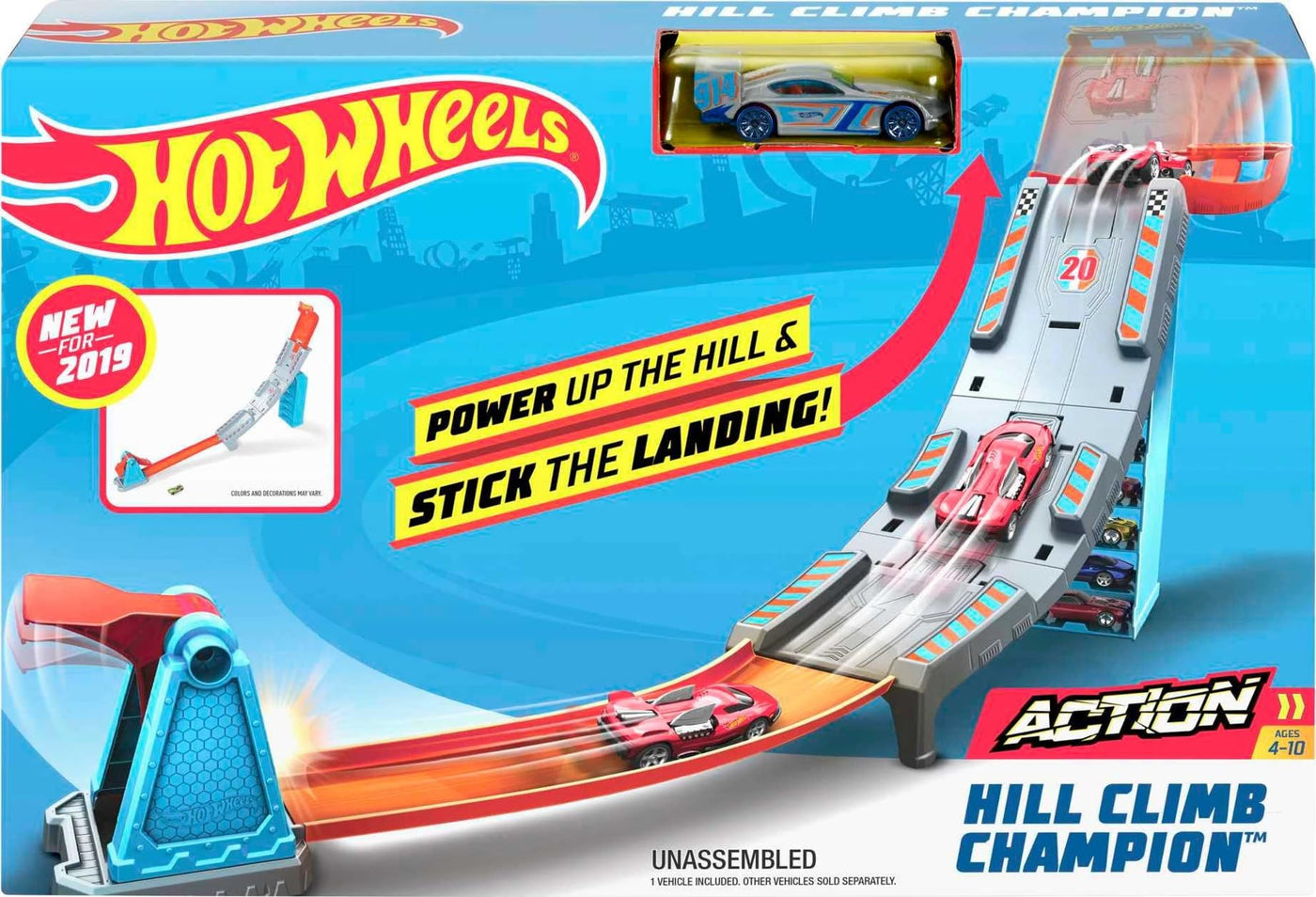 Hot Wheels Hill Climb Champion Track Set