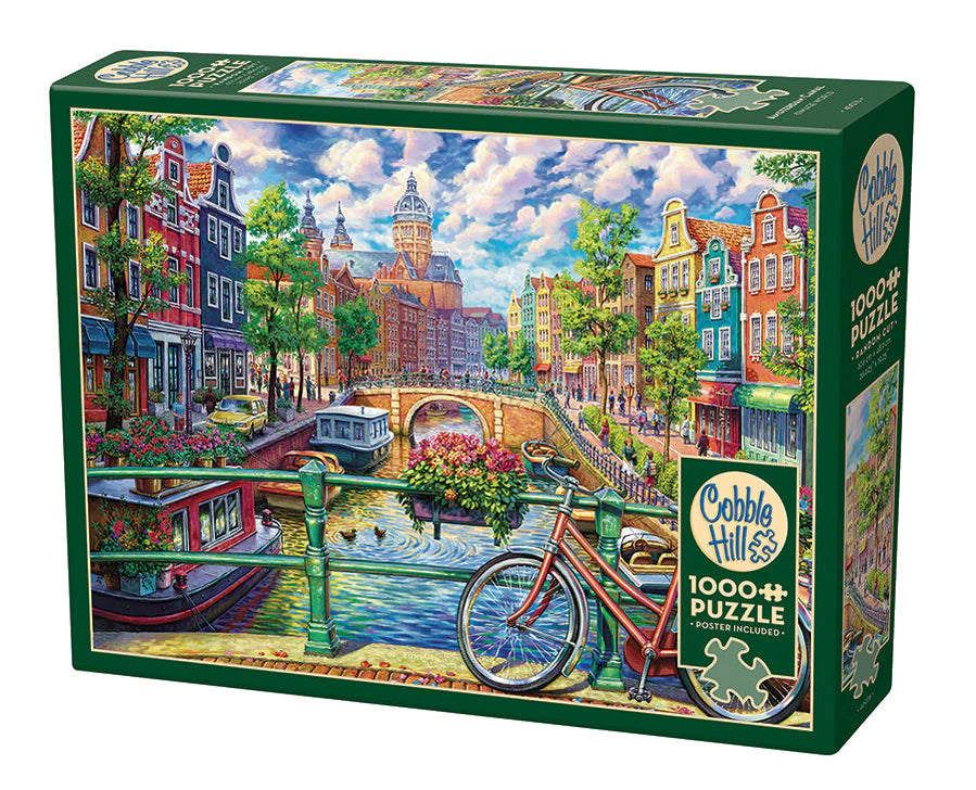 Amsterdam Canal - 1000pc